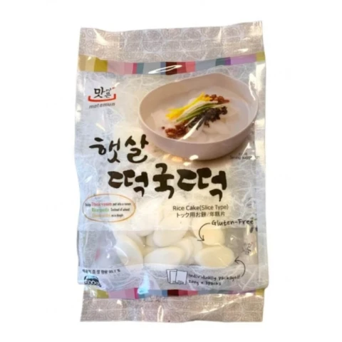 Matamum Koreanischer Reiskuchen in Scheiben geschnitten Ambient 600g