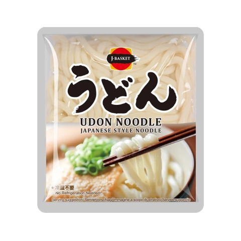 J-Basket Japanese Style Udon Noodle 200g J-BASKET 日式保鲜乌冬200克