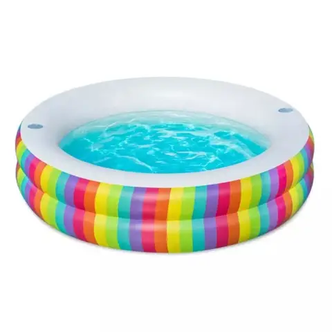 Bestway Piscine Ronde Rainbow Dreams 2.06×0.51m