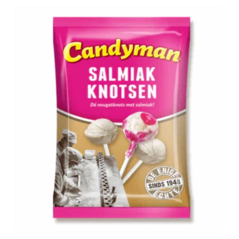 Candyman Salmiakknotsen 125g