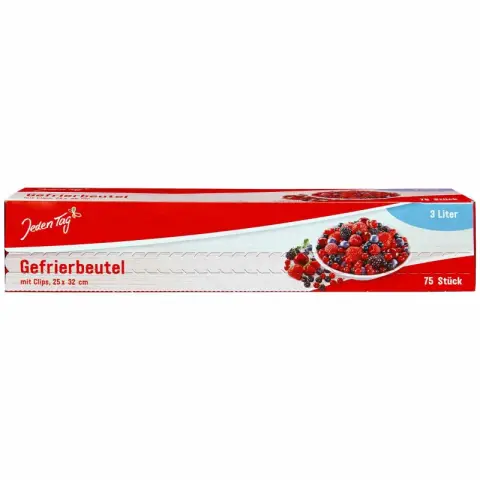 Jeden Tag Gefrierbeutel 3l
