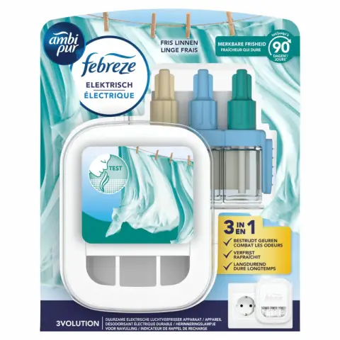 Ambi Pur 3volution Starter Kit Fresh Linen 20 ml