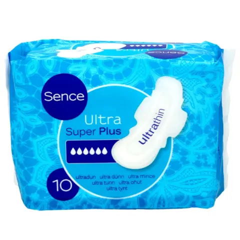 Sence sanitary towels - Super Plus 10 pcs.