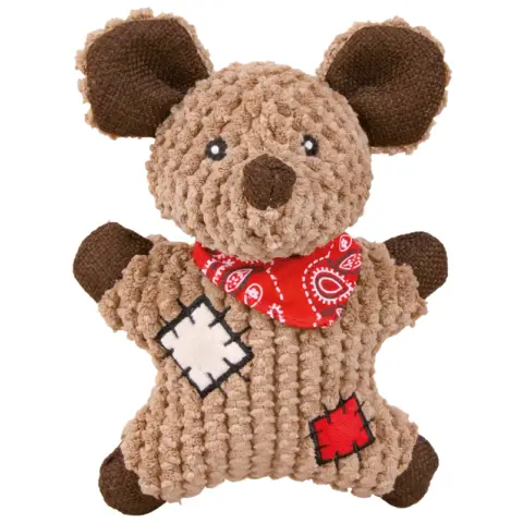 Maus mit Patches, f