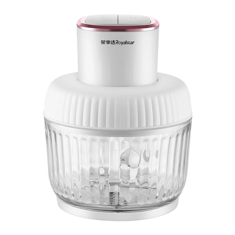 Royalstar Chopper 2,2L 300W Dubbellaags 4 Messen Dual Speed ​​Blender Vleesmolen