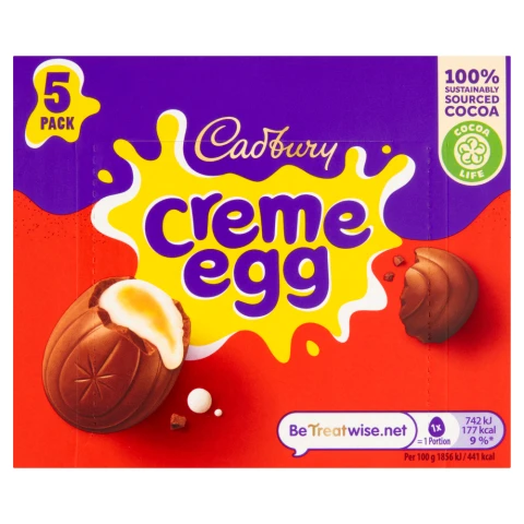 Cadbury Creme Egg 5 Pack 197g