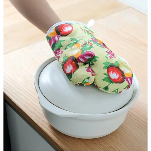 Baking Protective Gear, Microwave Oven Gloves, Heat-Insulating Gloves 22.5*15.5 cm