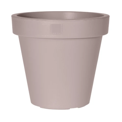 Pot de fleurs Ek rond 60 cm taupe