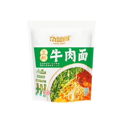 Joyoung Ga Lan Lang Lanzhou Ramen Nudel (Beutel) 205g