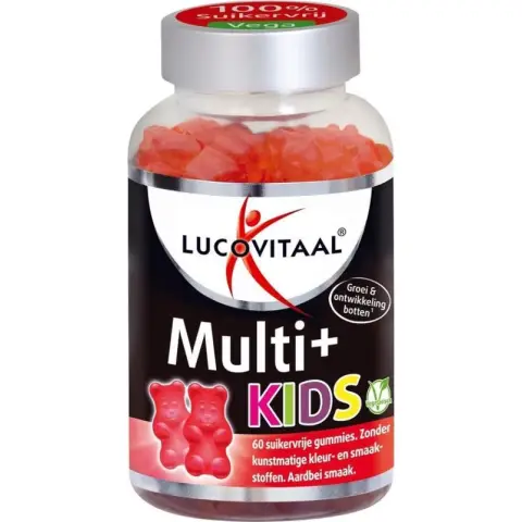 Lucovitaal Multi+ Vitamin Gummies Kids 60pcs