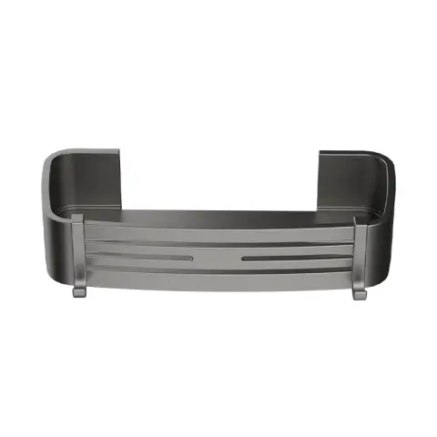J.Zao No Drilling Bathroom Aluminum Shower Caddy - Thickened and Enlarged - Bathroom Square Basket Storage Rack, Toilet and Bathroom
