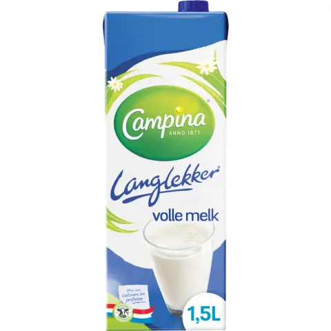 Campina Langlekker Milk Full 1.5L