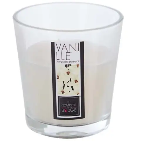 Scented Candle Glass Jar - 90 g - Vanille