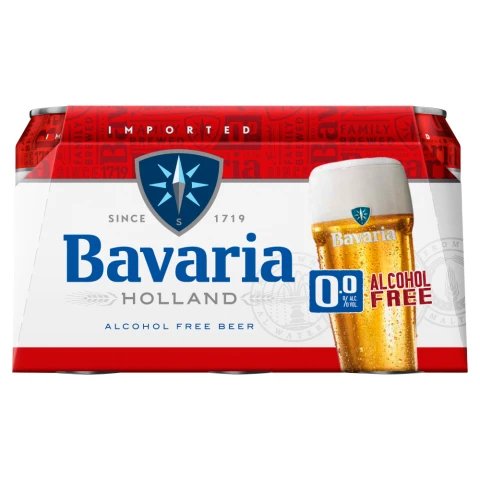 Bavaria Alcohol Free Beer 8 X 33ml