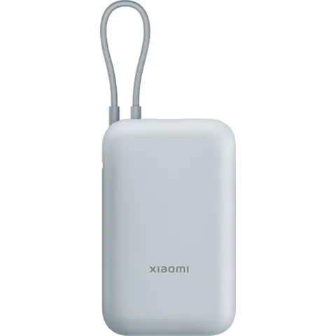 Xiaomi 22.5w Tragbare Powerbank 10000mAh (Integriertes Kabel) Eisblau