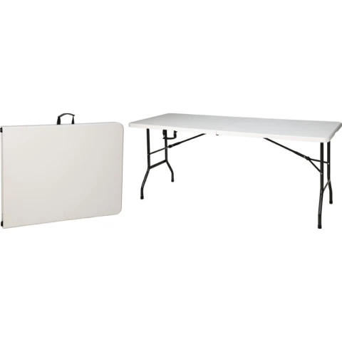 Folding Table White 180X70X74Cm