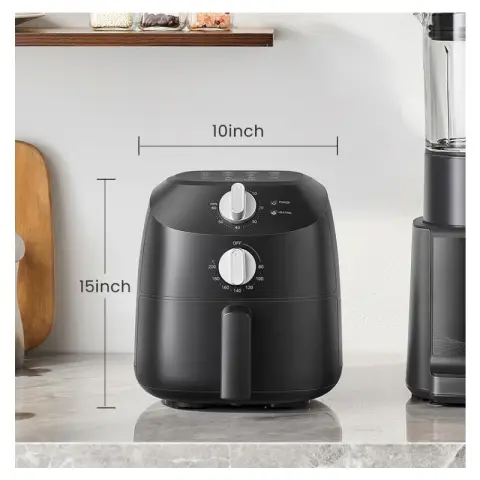 Midea Heißluftfritteuse MF-TN20D2 180-400°F 0-60 minuscules