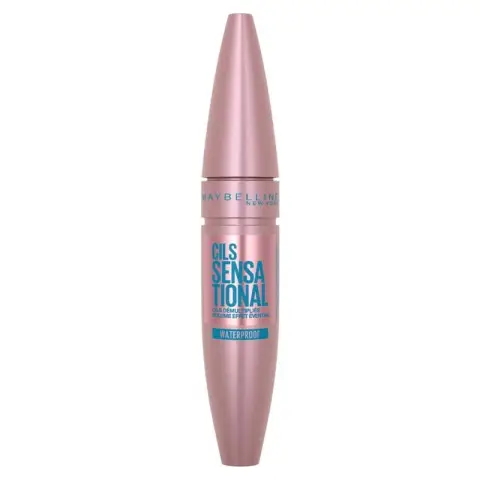 Maybelline Lash Sensational Waterproof Mascara - Black - 9.5ml