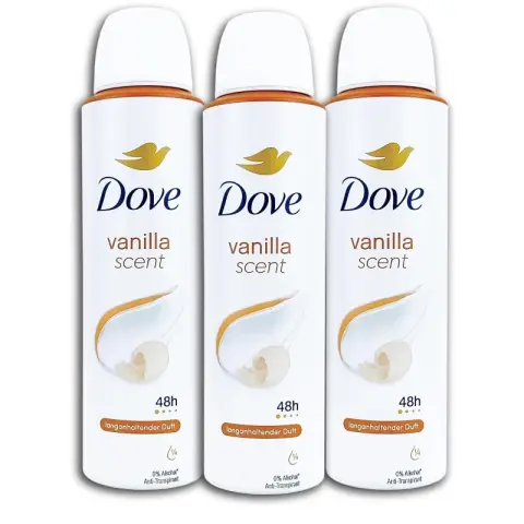 Dove Deo Spray Vanilla Scent Anti-Transpirant