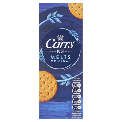 Carrs Original Melts 150g