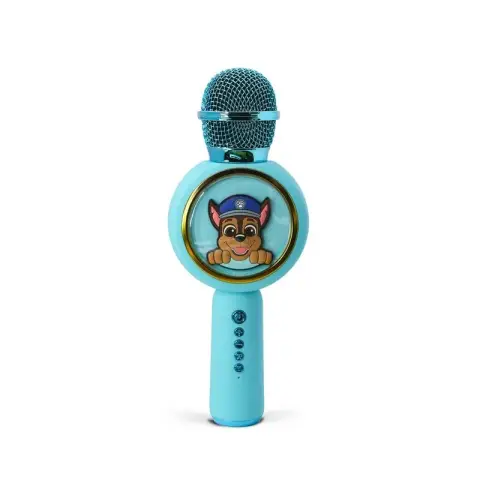 Paw Patrol Chase - Knallend Led-licht - draadloze karaokemicrofoon