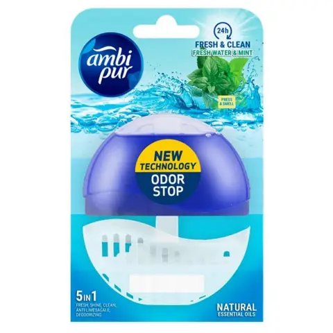 Ambi Pur Toiletblok Süßwasser & Minze 55 ml