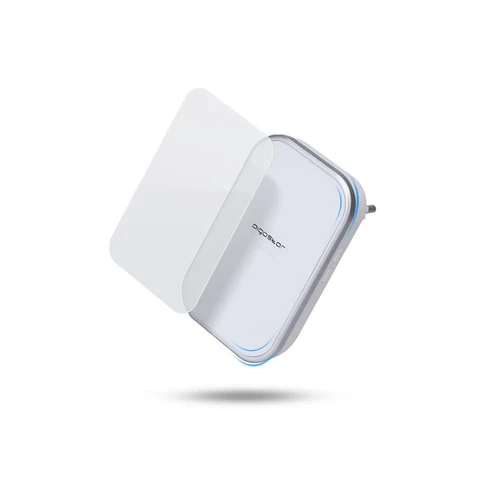 Aigostar AC Sonnette sans fil IP44 - Blanc/Argent