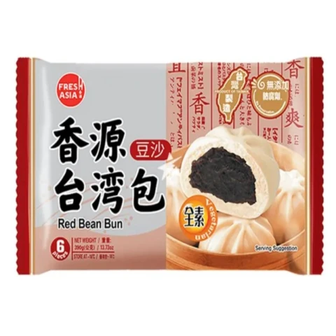 Brioche Taiwanaise aux Haricots Rouges Freshasia 390g