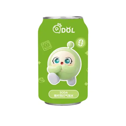 Pokémon Eau gazeuse gazeuse (citron vert) 330 ml