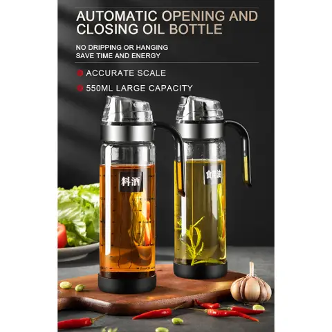 Maxcook Glass Oil Bottle 550ml MCPJ0507
