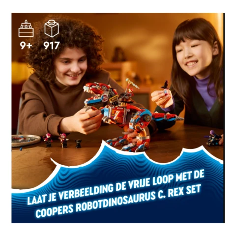 Lego - DREAMZzz - Coopers Robotdino C-Rex (71484)