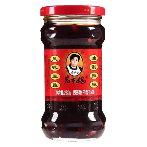 LGM Brand Preserved Black Bean in Chilli Oil 280g