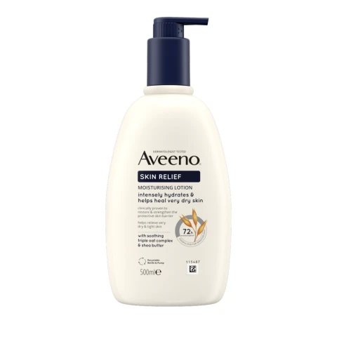 AVEENO Skin Relief Body Lotion Moisturiser for Very Dry Skin 500ml