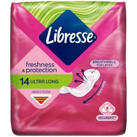 Libresse Invisible Super Sanitary Napkins 14pcs