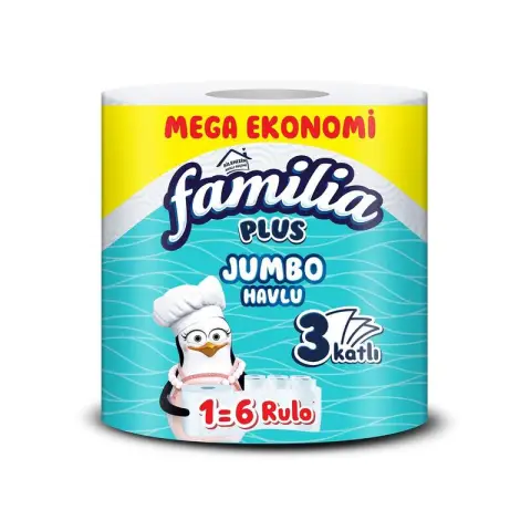 Familia Jumbo Kitchen Paper Cleaning roll 1=6 roll