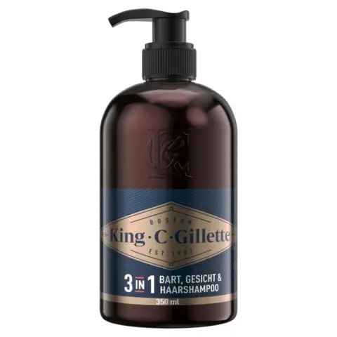 King C. Gillette Bartshampoo 350 ml