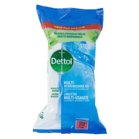 Dettol Wipes Power & Fresh Ocean 110pcs