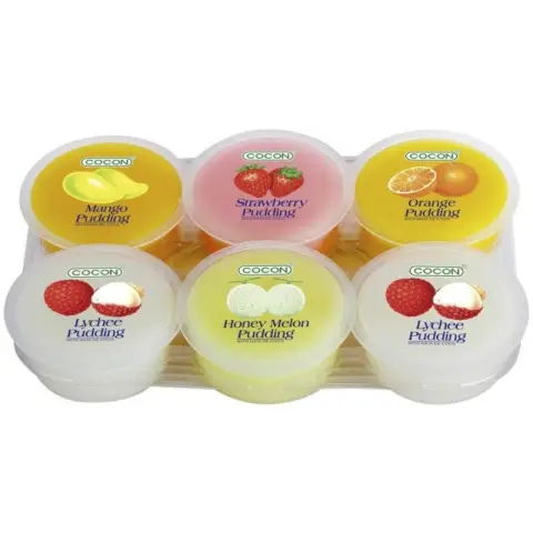 Cocon Pudding Jelly Mixed Fruchtgeschmack 6*80g