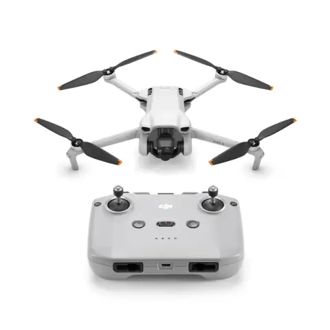 DJI Mini 3 (inclusief DJI RC-N1 Afstandsbediening) : Lichtgewicht en vouwbare Mini Cameradrone