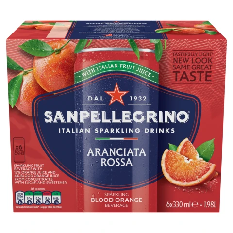 San Pellegrino Blood Orange 6 x 330ml