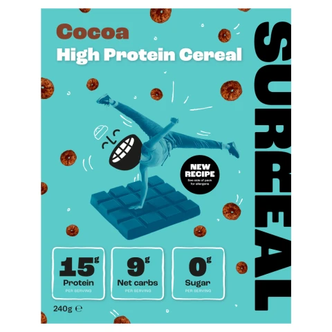 Surreal High Protein Low Sugar Cocoa Cereal 240g