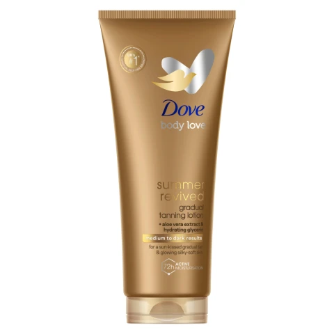 Dove Summer Revived Gradual Tanning Lotion Medium to Dark 200 ml