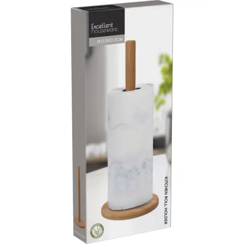 Küchenrollenhalter Bambus 21,50cm