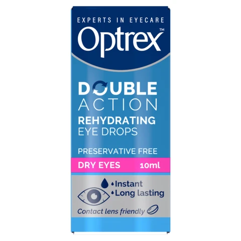 Optrex Double Action Rehydrating Eye Drops 10ml