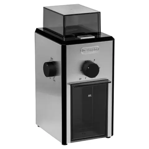 De'Longhi KG89 - Coffee Grinder - Adjustable Grind Level, Anti-Slip Base, BPA-Free, 110W Power KG89