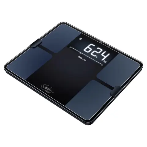 Beurer BF915 - Balance Intelligente - Bluetooth Analyse Corporelle 200kg 8 Utilisateurs