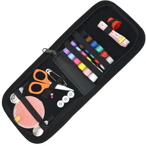 Kit de couture pour la maison ou le voyage 35 pièces
