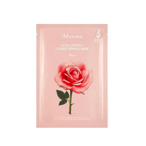 JMsolution Jisiyan Feuchtigkeitsspendende Blumenstraffungsmaske (Rosenversion) 10 Stück