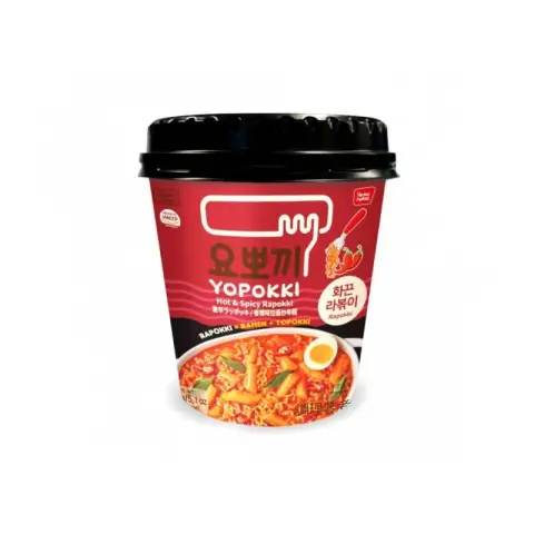 Yopokki Ricecake&Ramen Hot Spicy 145g