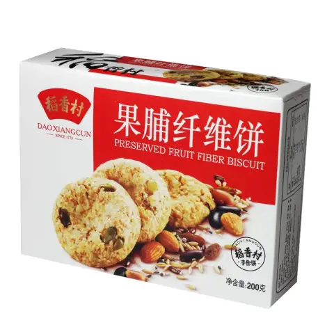 [Produit à date courte]Dao Xiang Cun Biscuit aux fibres de fruits mélangés 200gDate de péremption2025/10/23